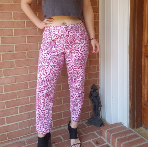 Colorful statement work capris - Picture 13 of 13